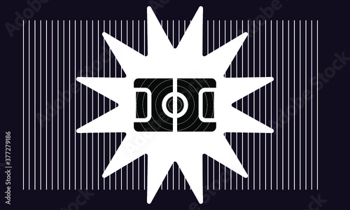 football stadium icon , vetcor symbol