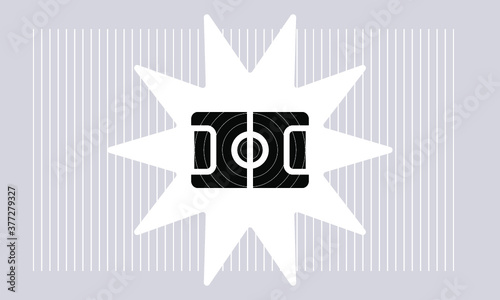 football stadium icon , vetcor symbol