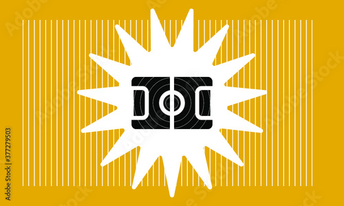 football stadium icon , vetcor symbol