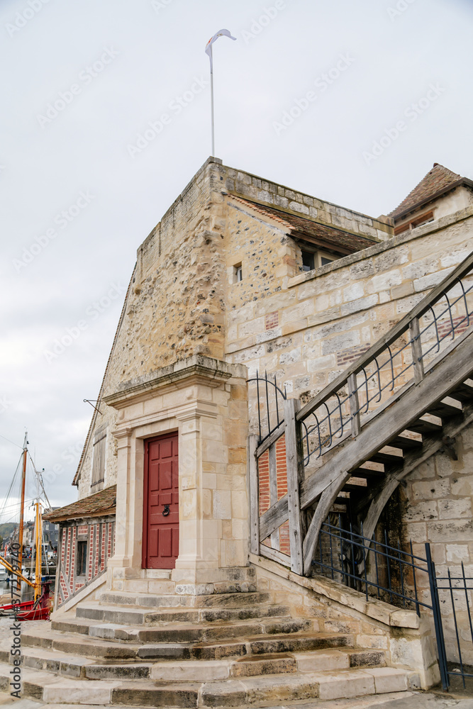 The Lieutenancy building in Honfleur, Normandy, France