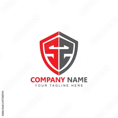 Letter S Shield Logo Vector Design