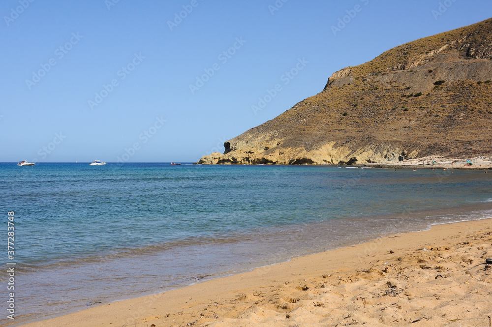 El Playazo de Rodalquilar, beach in Cabo de Gata Natural Park, Almeria, Spain
