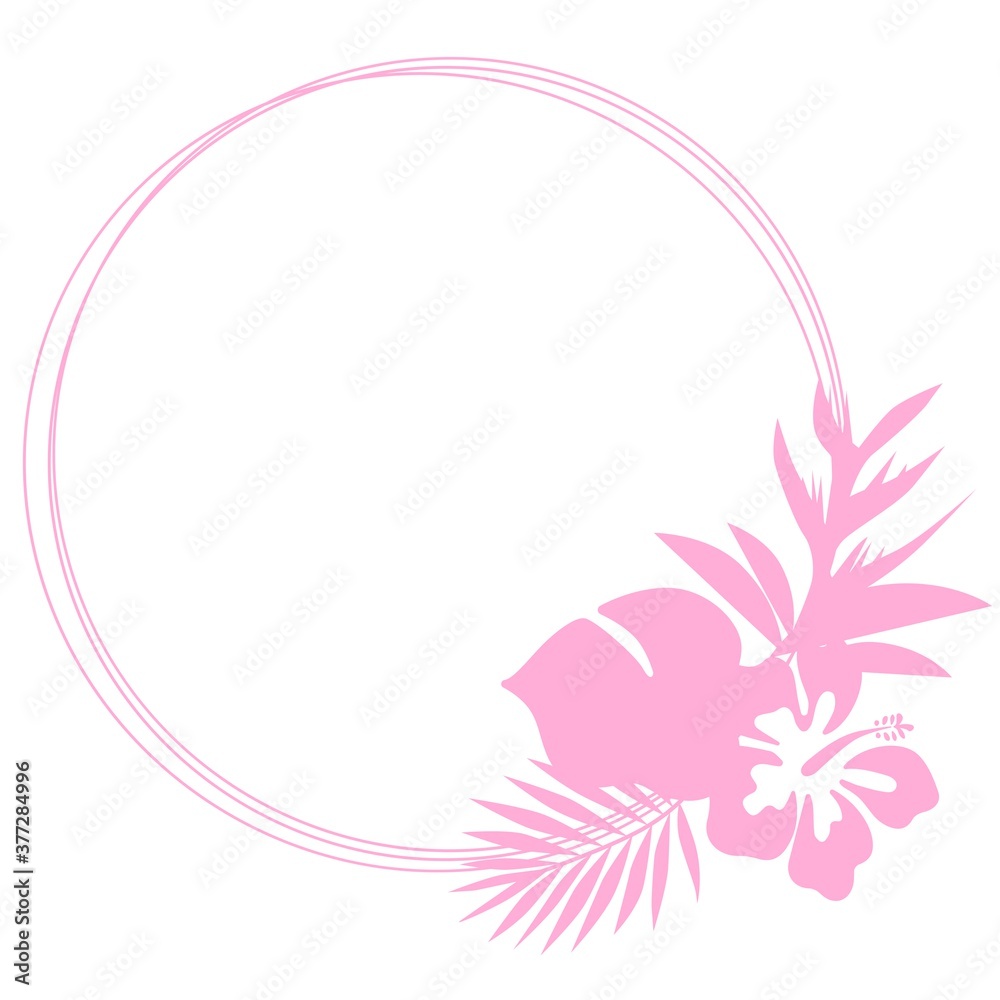 Print Hand-drawing silhouette background collection. Vector palm leaf, flowers. Element for design. Print Hand-drawing silhouette background collection. Vector palm leaf, flowers. Element for design.