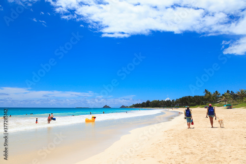Kailua, Hawaii, U.S.A. - Kailua Beach: Kailua Beach is know n as one of U.S best beaches. 