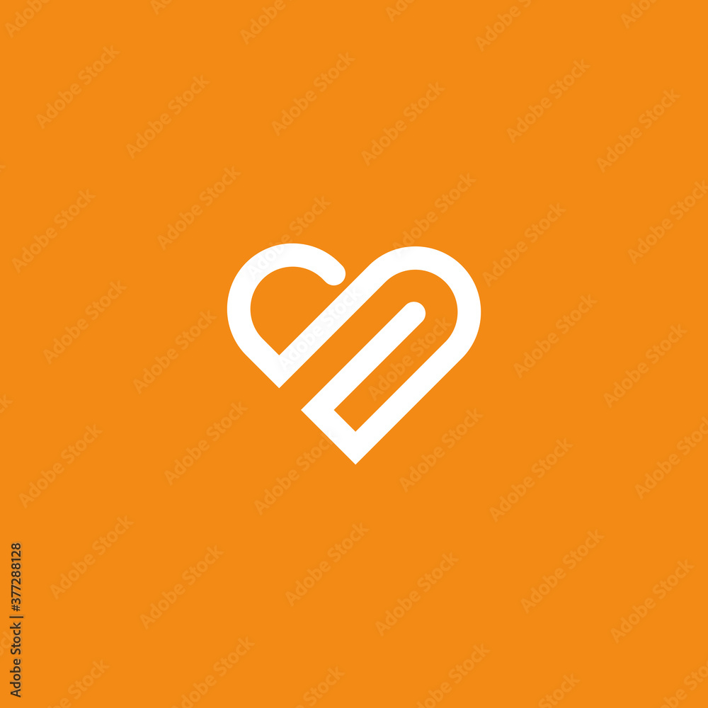 Letter S concept Love logo designs vector template Letter S concept Love logo designs vector template