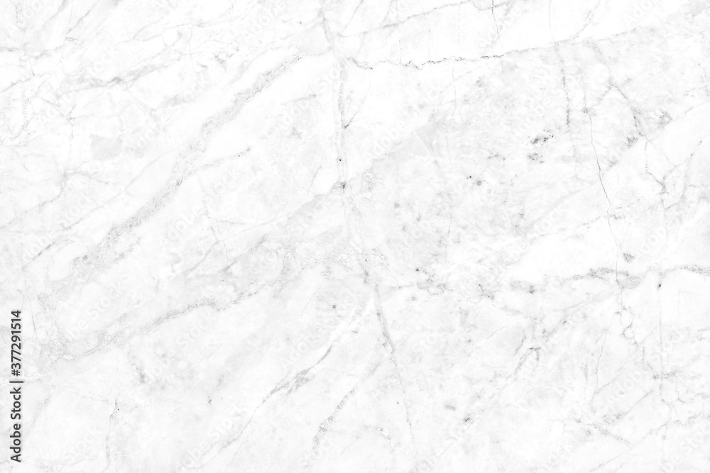 Obraz premium White grey marble floor texture background with high resolution, counter top view of natural tiles stone in seamless glitter pattern and luxurious.