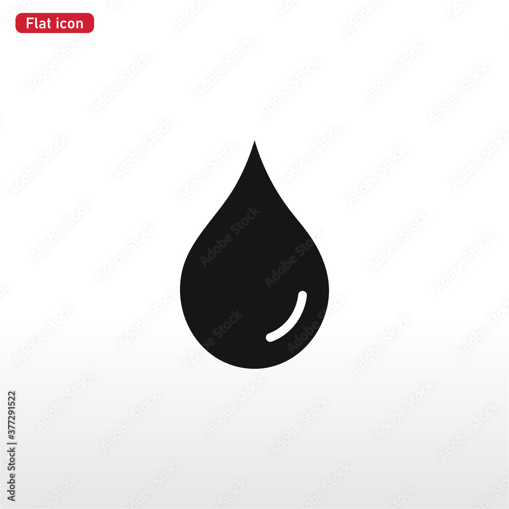 Drop icon vector . Water sign Drop icon vector . Water sign