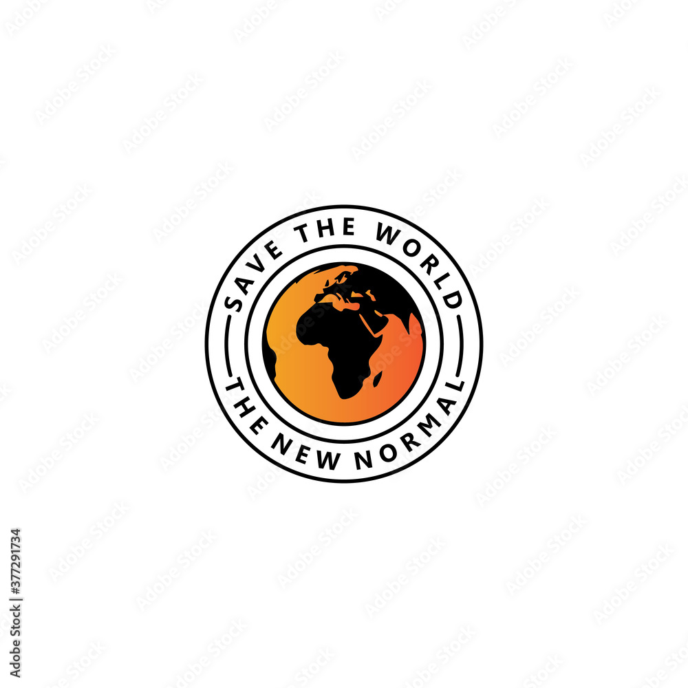 Fototapeta premium World Logo Template illustration