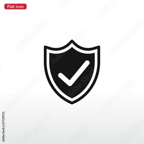 Free Download Shield check icon . Shield sign - GFXLoad