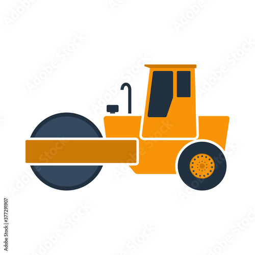 Icon Of Road Roller