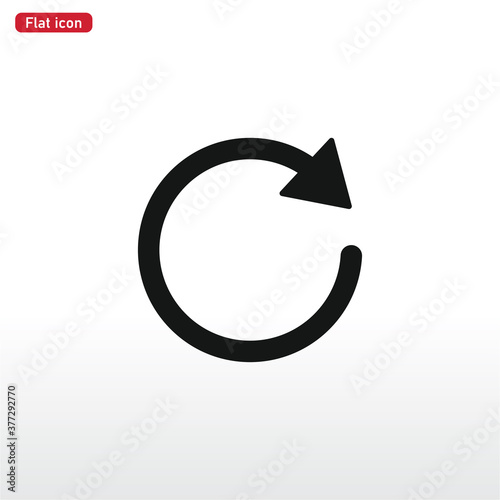 Free Download Reload icon vector . Refresh sign - GFXLoad