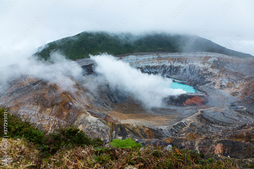 Poás Volcano National Park, Alajuela Region, Costa Rica, Central America, America