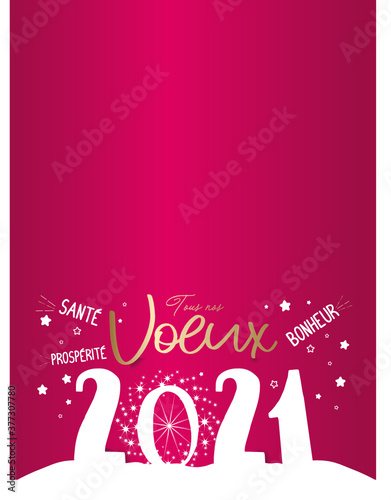 Carte de vœux  2021