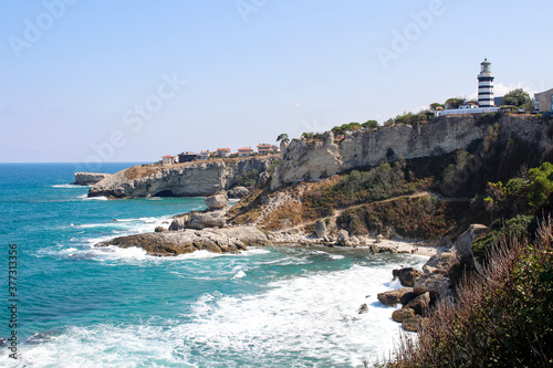 Sile feneri is an old lighthouse in the Sile town near the coasts of black sea north of Istanbul.