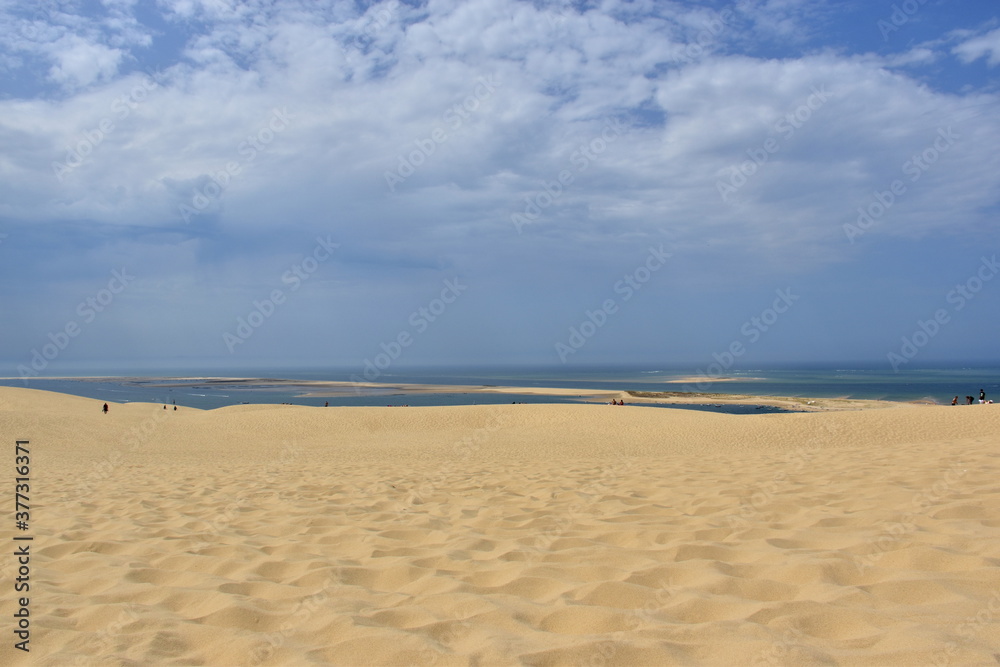 Fototapeta premium Dune du Pilat an der französichen Atlantikküste
