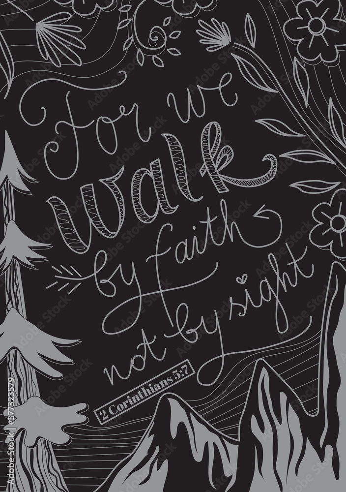 Can we walk by faith not by sight Can we walk by faith not by sight