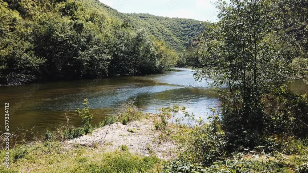 Spring Landscape With Narew River