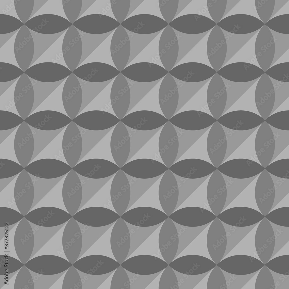 Grey figures background. Texture with ovals and triangles. Ethnic motif. Seamless surface pattern design with circular ornament. Pavement wallpaper. Digital paper for textile print, web designing. Grey figures background. Texture with ovals and triangles. Ethnic motif. Seamless surface pattern design with circular ornament. Pavement wallpaper. Digital paper for textile print, web designing.
