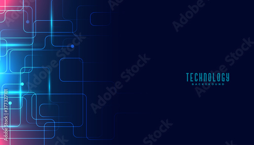 technology circuit lines digital background design