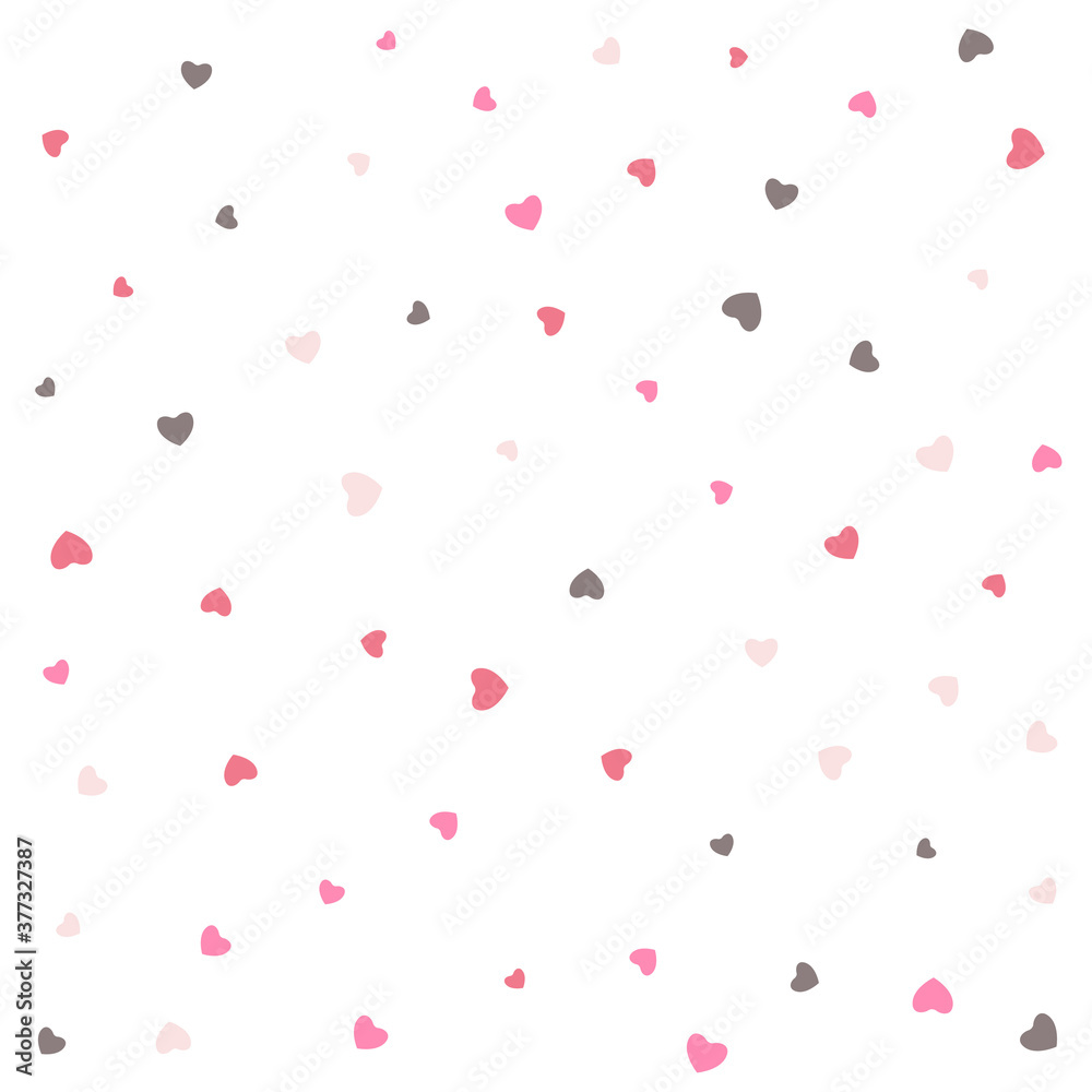 nice love small hearts pattern background design