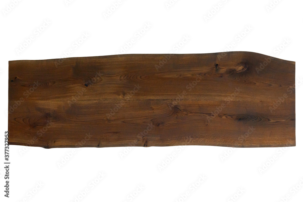 Fototapeta premium Exclusive natural wood worktop, empty of wood table top.