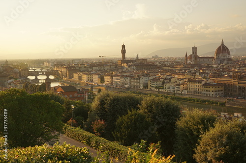 Florence panorama from Michelangelo Square