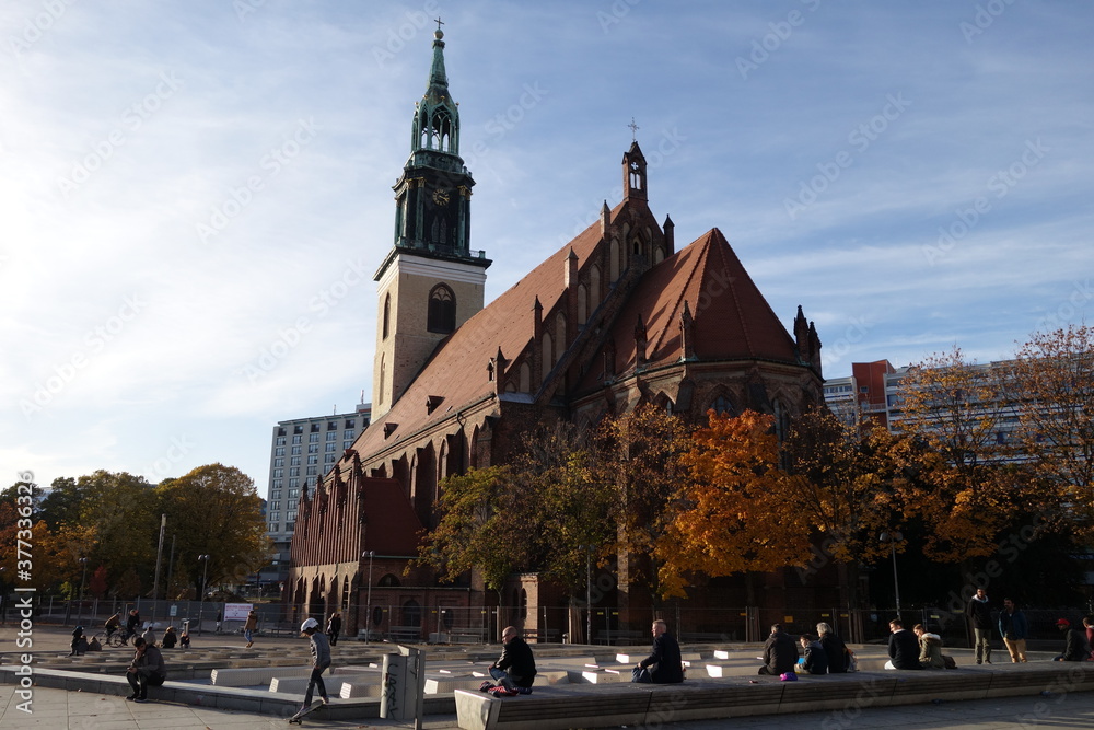 St.Mary's Church (Marienkirche). The oldest active evangelical church in Germany.