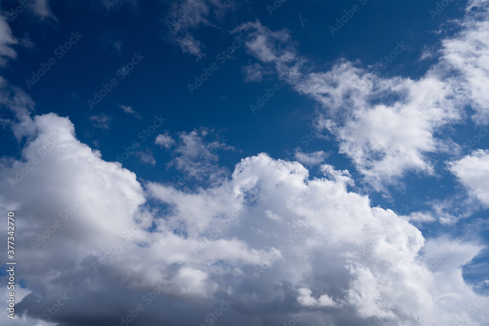 Blue sky and clouds with copy space Blue sky and clouds with copy space