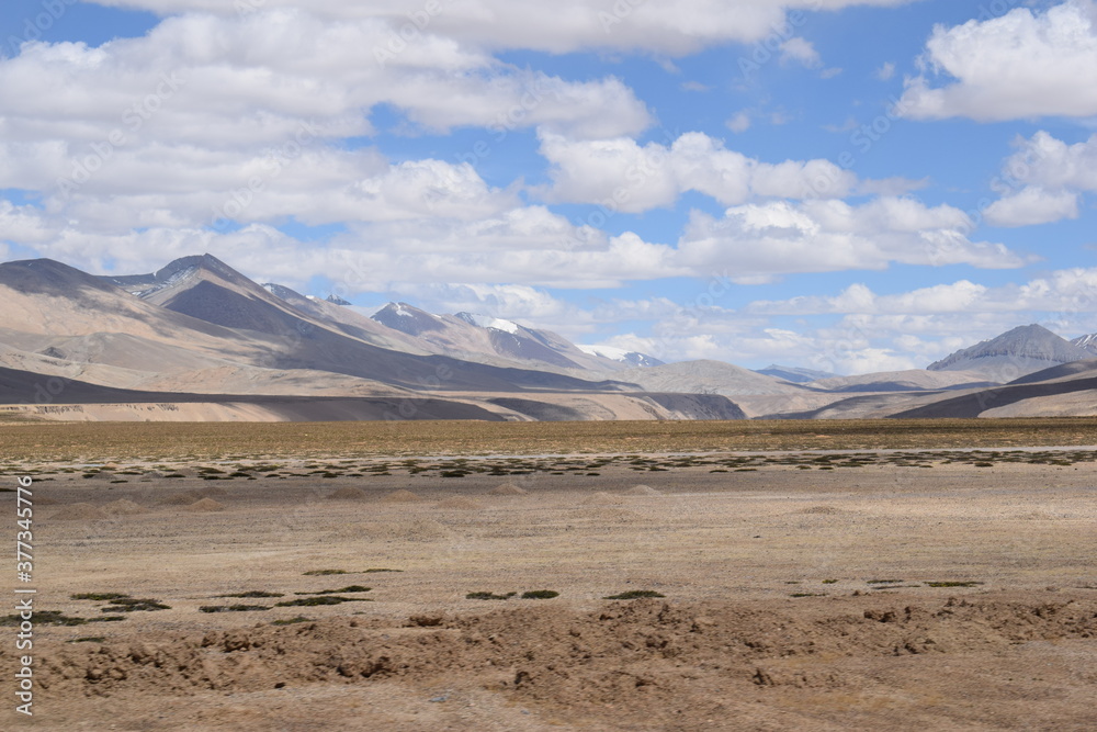 landscape in the himalayas