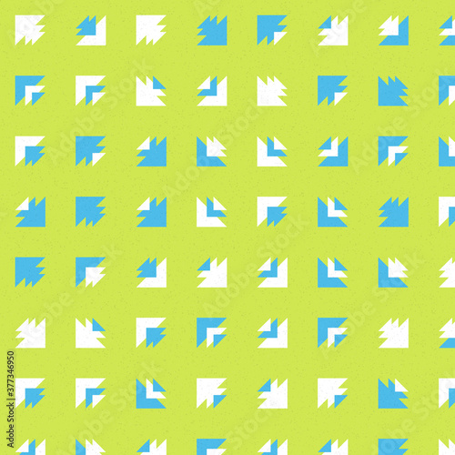 Abstract Color Halftone Dots generative art background illustration