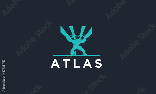Symbol Atlas Vector Logo Design inspirations