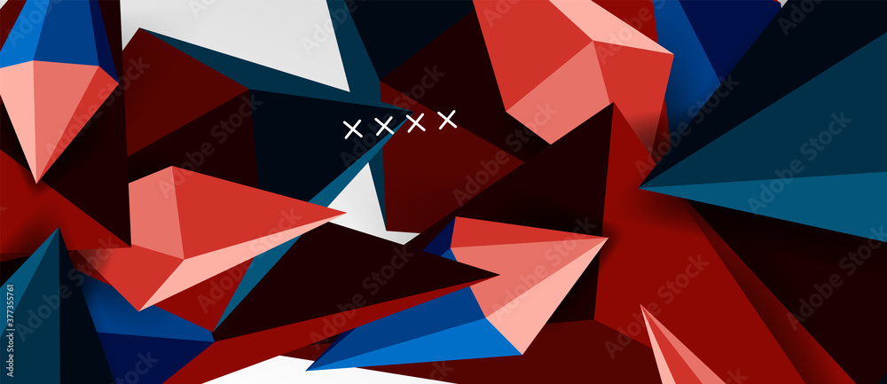 3d low poly abstract shape background vector illustration 3d low poly abstract shape background vector illustration