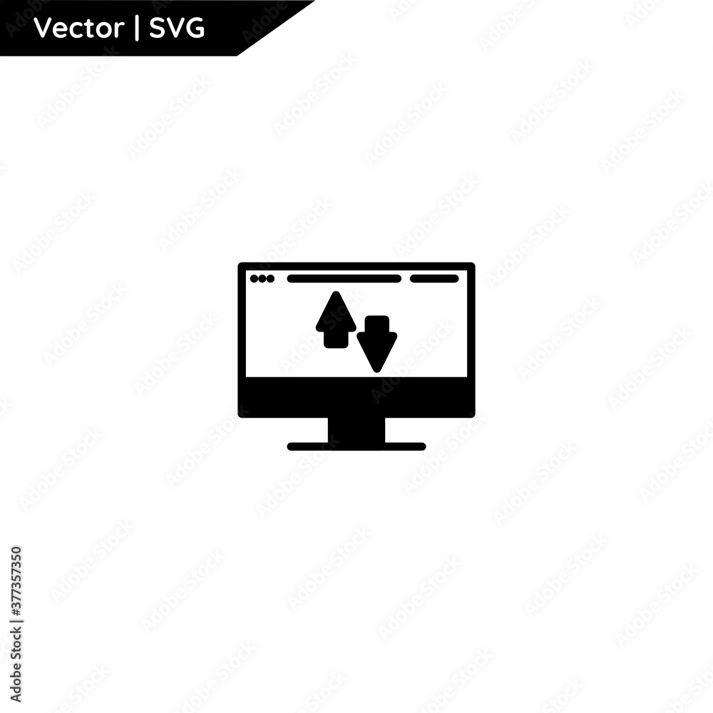 Web and computer icon with trendy solid style. Minimalist and elegant. Pure vector. Web and computer icon with trendy solid style. Minimalist and elegant. Pure vector.