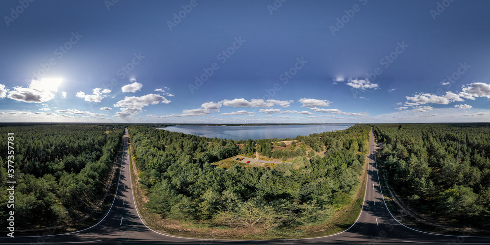 Fototapeta premium Scheibesee - Lausitzer Seenland