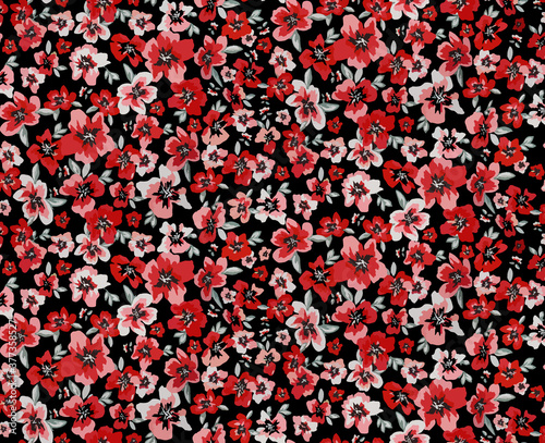 seamless flowers pattern, floral print.