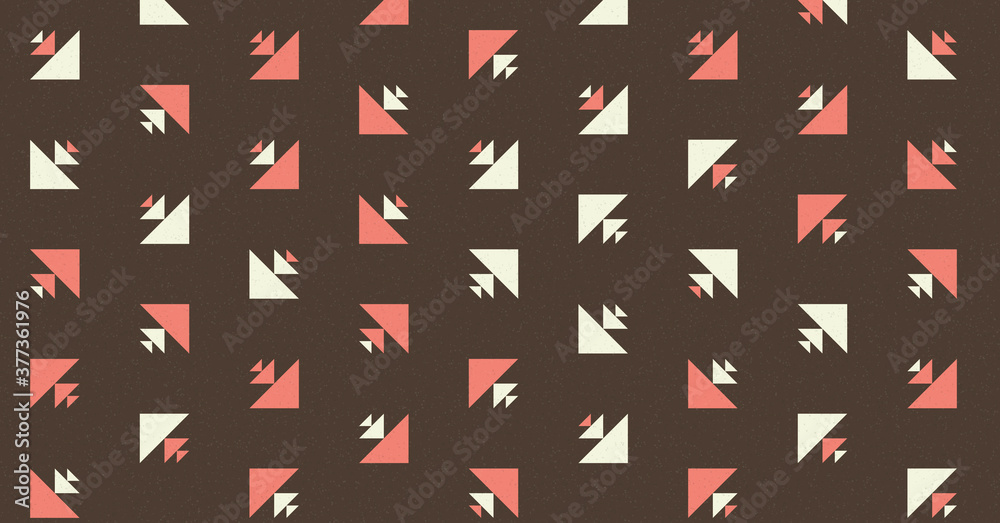 Abstract Color Halftone Dots generative art background illustration