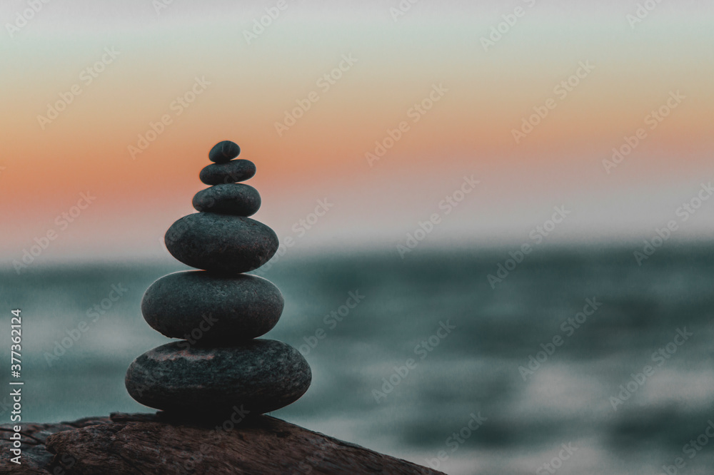 Fototapeta premium Stone and river Urban