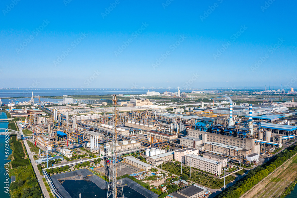 Obraz premium factory plant