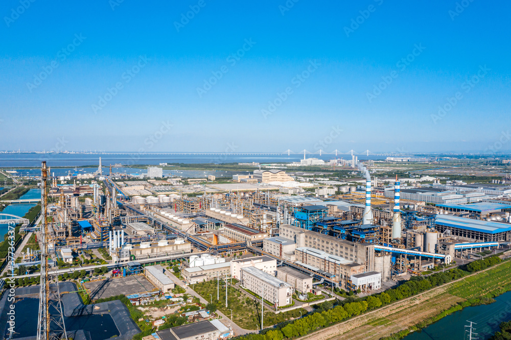 Obraz premium factory plant