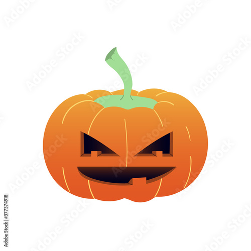 Halloween Pumpkin isolated ...