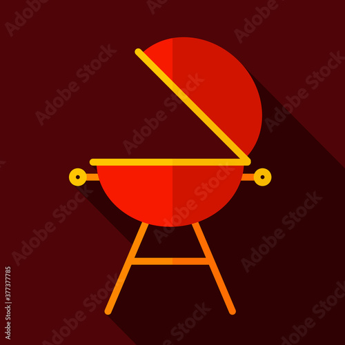 Grill barbeque cookout vector icon