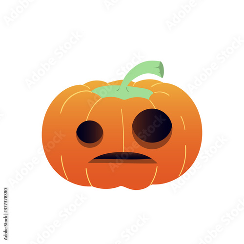 Halloween Pumpkin isolated ...