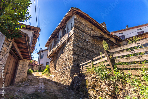 architectural reserve village of Dolen district Blagoevgrad Bulgaria photo