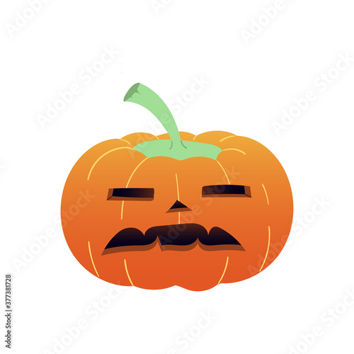 Halloween Pumpkin isolated ...