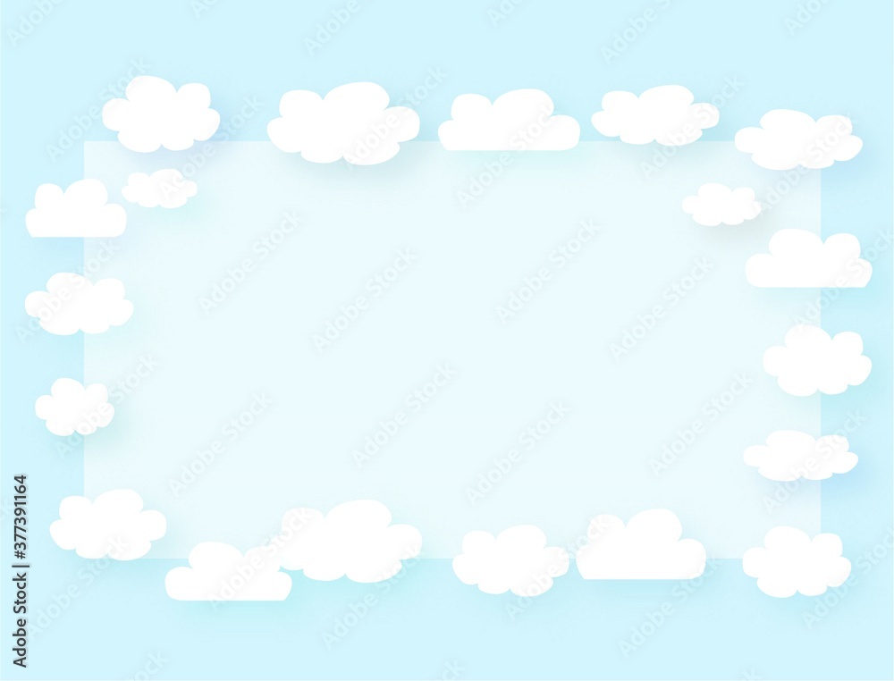 blue sky background vector drawing blue sky background vector drawing