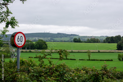 Green Irish fields