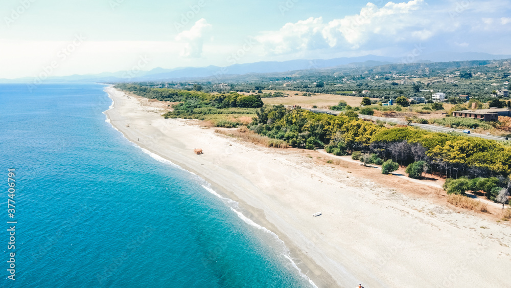 Fototapeta premium Spiaggia in Calabria