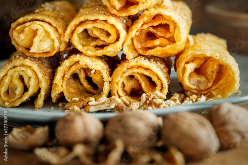 Diples - Greek Holiday Dessert photo