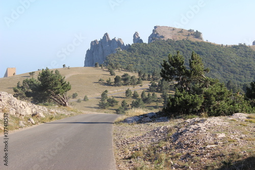 Wonderful view of the Ai-Petri plateau