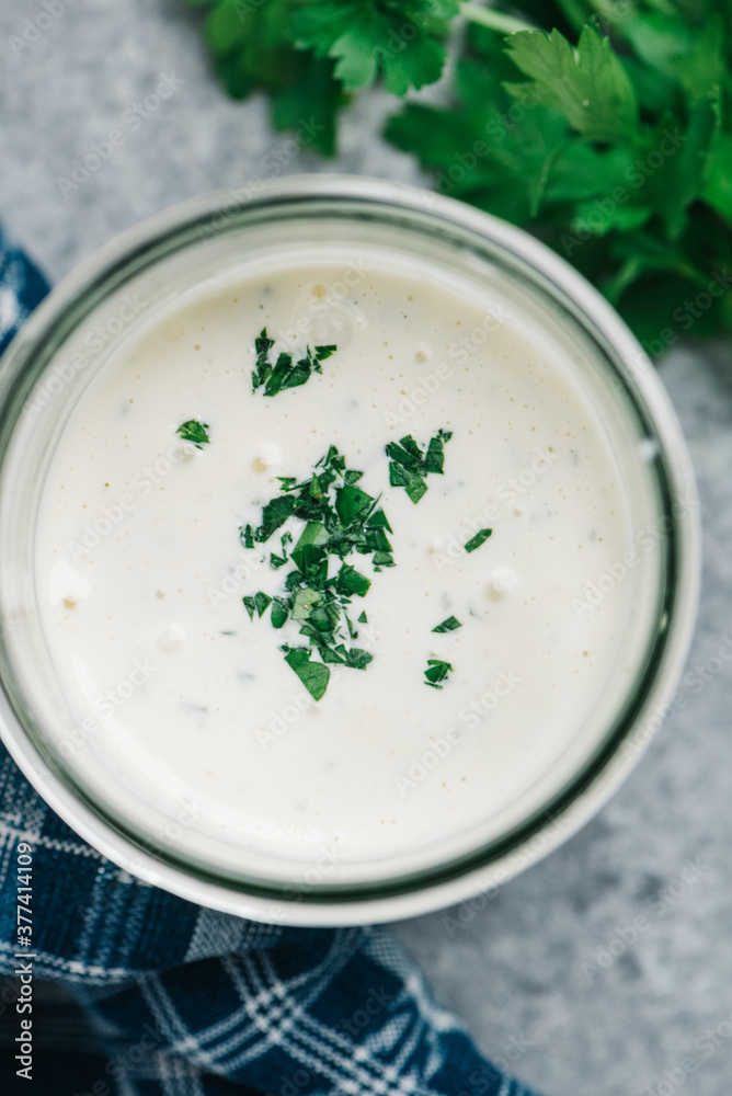 Homemade Ranch Dressing with Chives Homemade Ranch Dressing with Chives